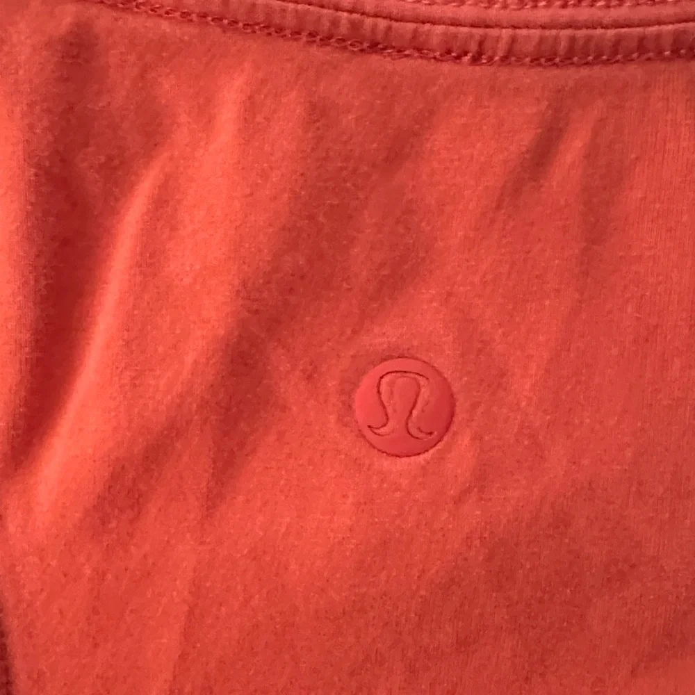 lululemon athletica Vibrant Orange Tank Top -Preloved